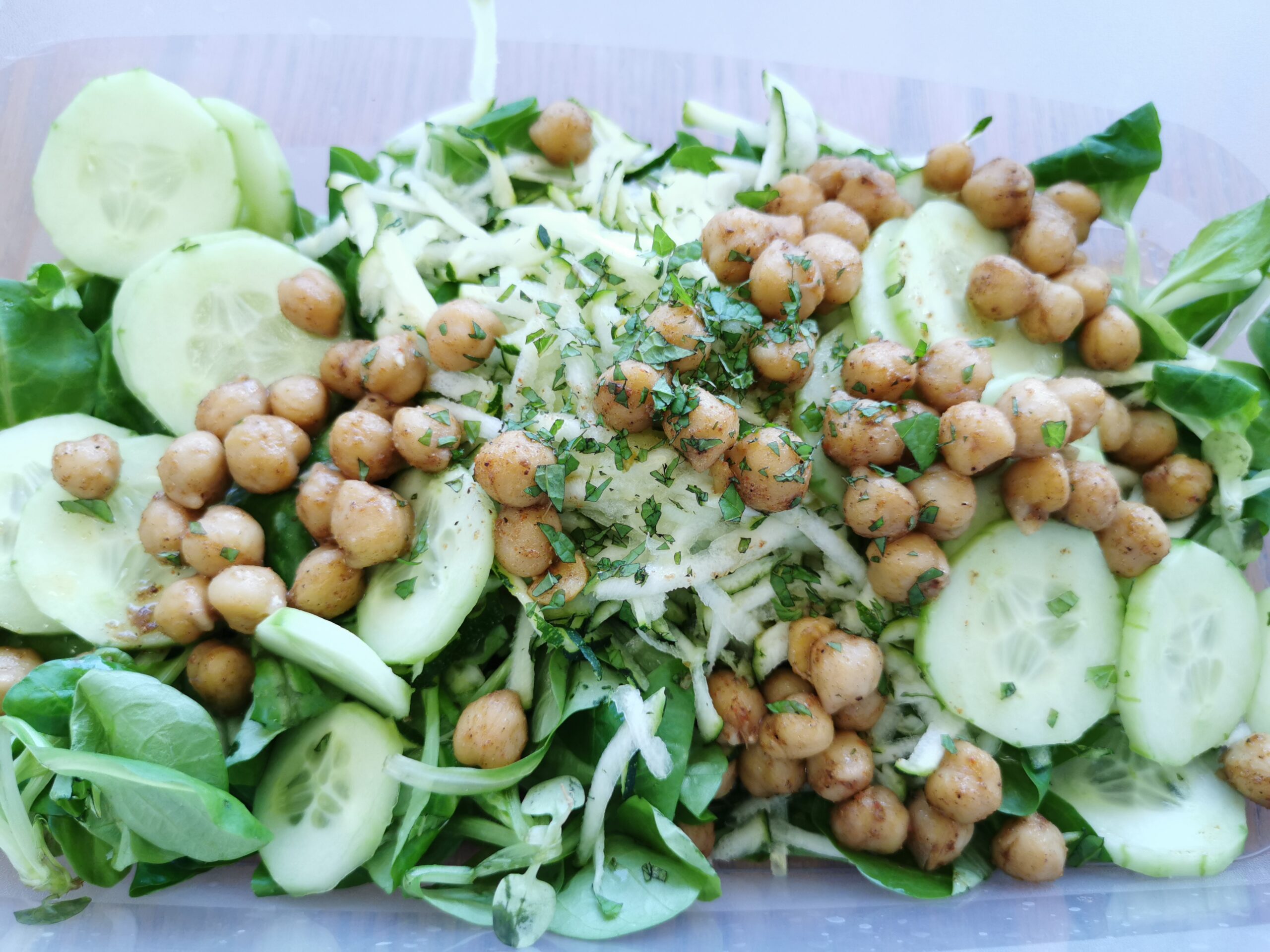 Pois chiches – Concombre