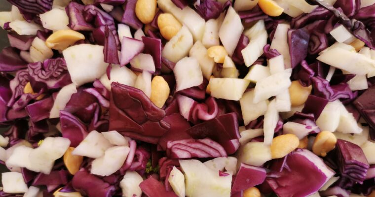 Salade d’entrée croquante