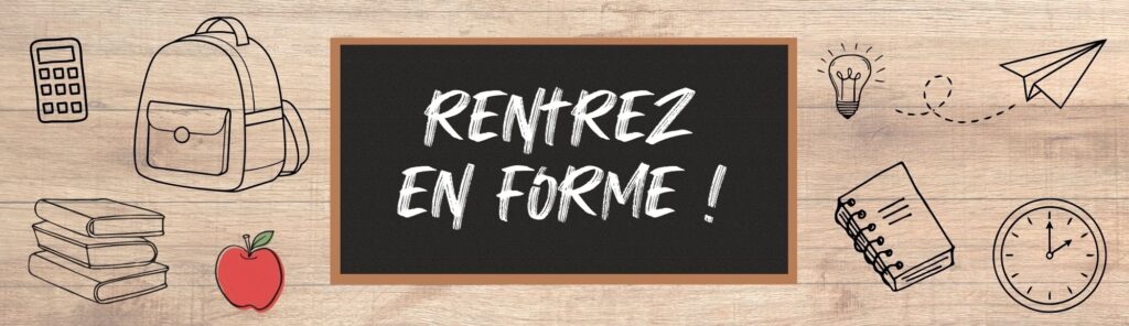 c'est la rentrée, prenez soin de vous en rééquilibrant votre alimentation